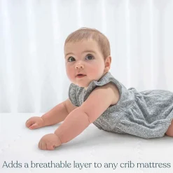 Crib Mattress Protection-Halo Breathable Crib Mattress Cover