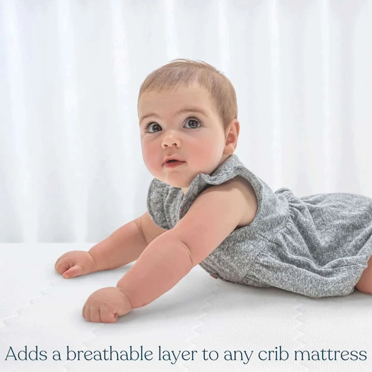Crib Mattress Protection-Halo Breathable Crib Mattress Cover