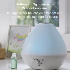 Humidifers-Fridababy BreatheFrida 3-in-1 Humidifier Diffuser