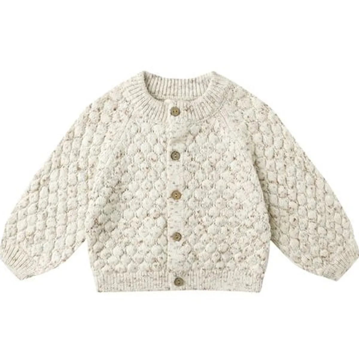 Sweaters + Jackets-Quincy Mae Bubble Knit Cardigan