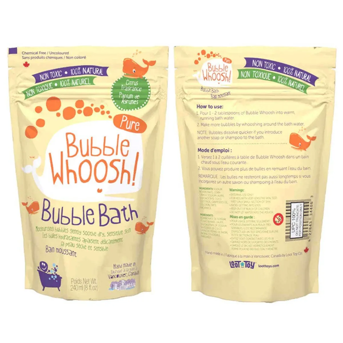 Kids Bubble Bath|Bath Toys-Loot Bubble Whoosh Pure