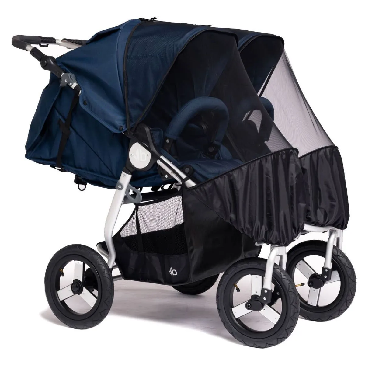 Stroller Accessories-Bumbleride Bug Net Twin Set