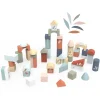 Wooden Toys-Speedy Monkey Building Blocks (50 Pieces)