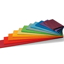 Wooden Toys-Grimm's Building Board Rainbow