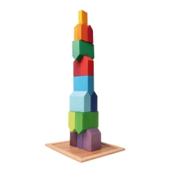 Wooden Toys|Play + Learn Toys-Grimm's Building House Set (Small)