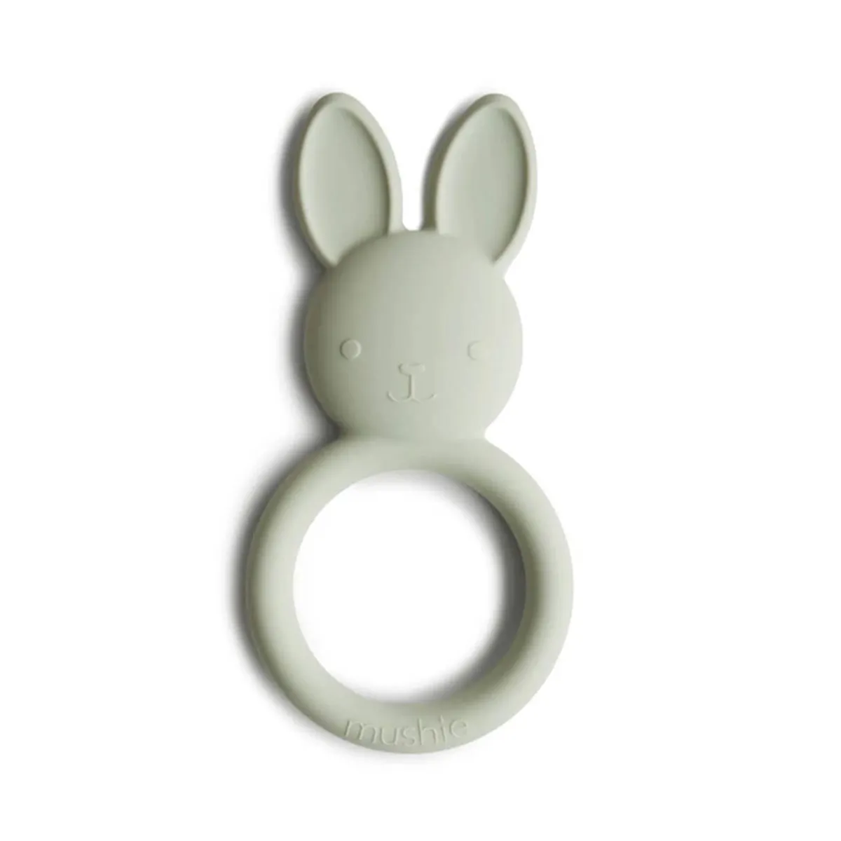 Teethers|Pacifiers + Clips-Mushie Bunny Teether Sage