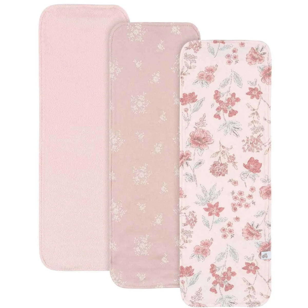 Bibs + Burps-Just Born Burp Cloth (3 Pack)
