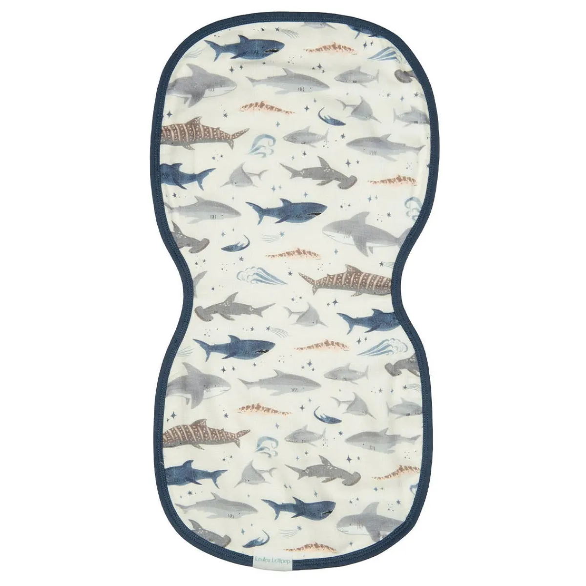 Bibs + Burps-LouLou Lollipop Burp Cloth (2 Pack)