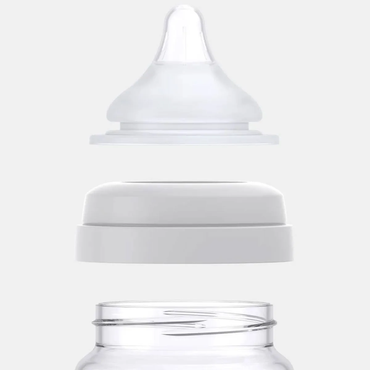 Baby Bottles-Quark Baby BuubiBottle MINI (5 oz) Grey