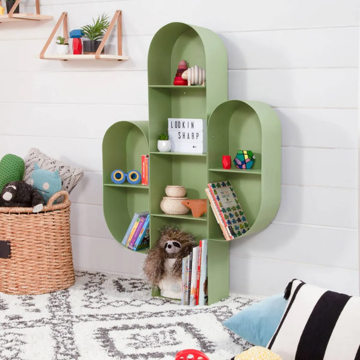 Storage|Bookshelves-Babyletto Cactus Bookcase