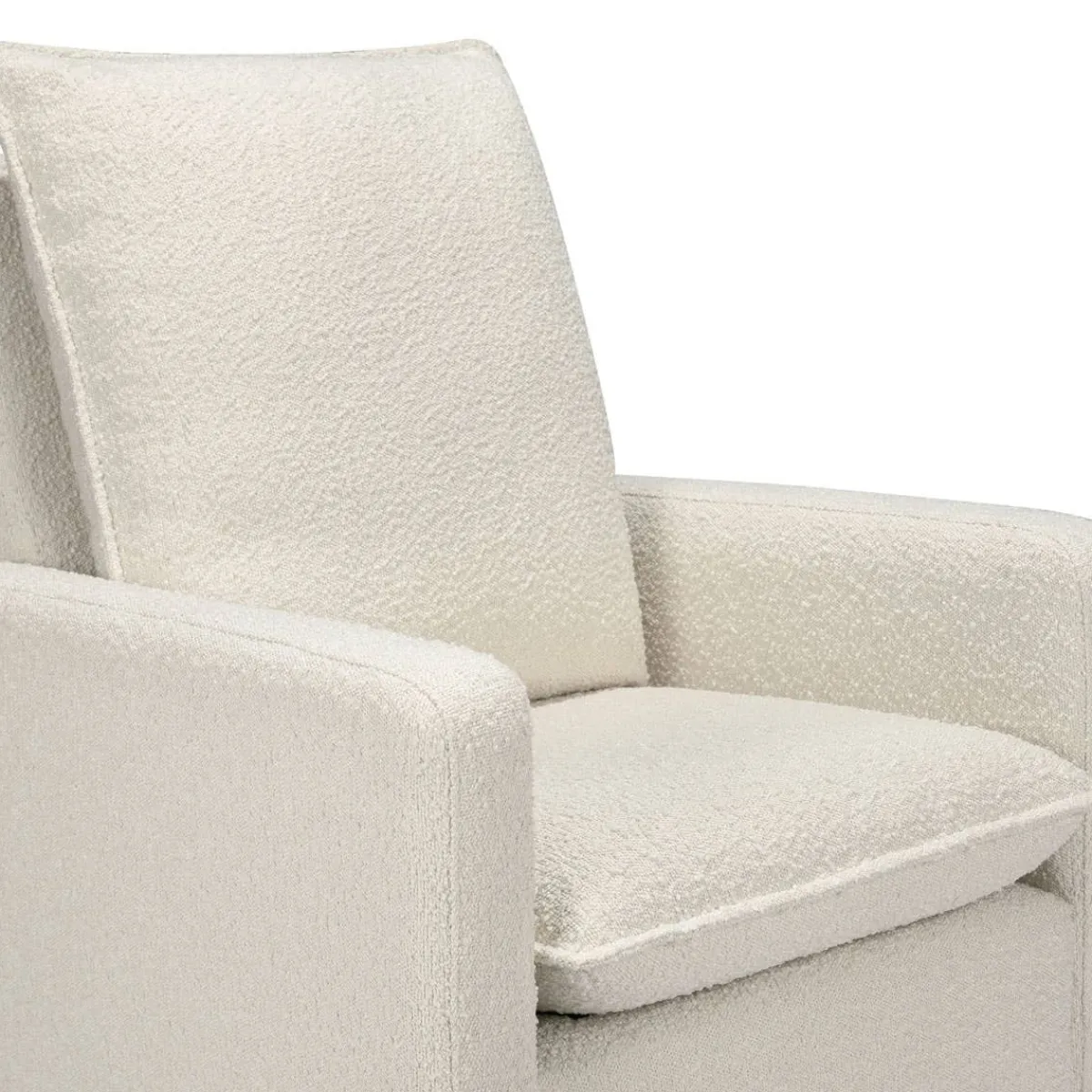 Gliders-Babyletto Cali Boucle Pillowback Glider