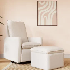 Gliders-Babyletto Cali Pillowback Glider (Eco-Weave)