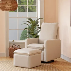 Gliders-Babyletto Cali Pillowback Glider (Eco-Weave)