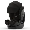 Soft Soles|Perforated Sneakers-Cybex Callisto G 360 Car Seat - Nightfall Black