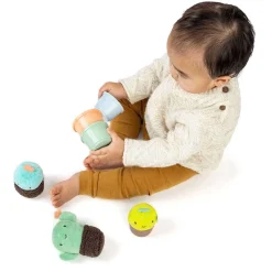 Plush Rattles + Teethers|Rattles-Ingenuity Calm Springs Nesting Rattles