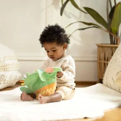 Infant Soft Books|Plush Rattles + Teethers-Ingenuity Calm Springs Soft Teething Activity Book