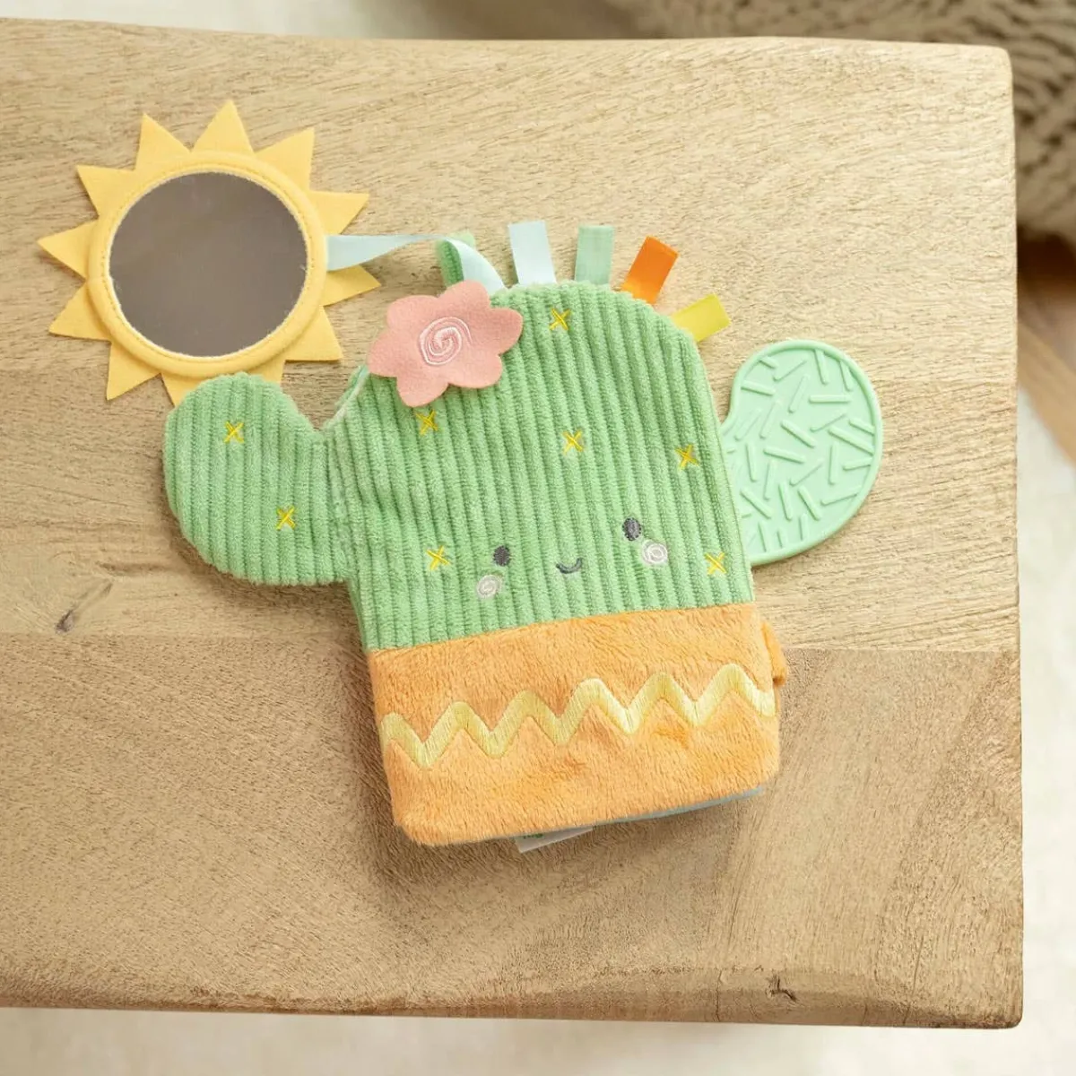 Infant Soft Books|Plush Rattles + Teethers-Ingenuity Calm Springs Soft Teething Activity Book