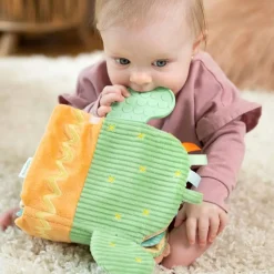 Infant Soft Books|Plush Rattles + Teethers-Ingenuity Calm Springs Soft Teething Activity Book