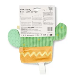 Infant Soft Books|Plush Rattles + Teethers-Ingenuity Calm Springs Soft Teething Activity Book