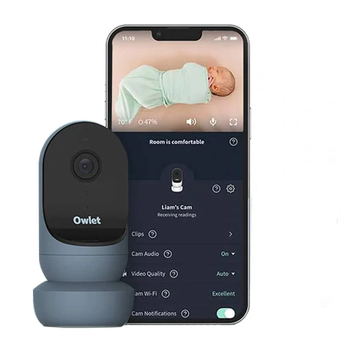 Wifi Monitors|Video Baby Monitors-Owlet Cam 2