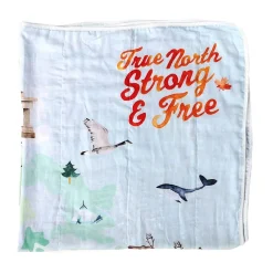 Kids Bedding|Blankets-LouLou Lollipop Canada Muslin Quilt Blanket
