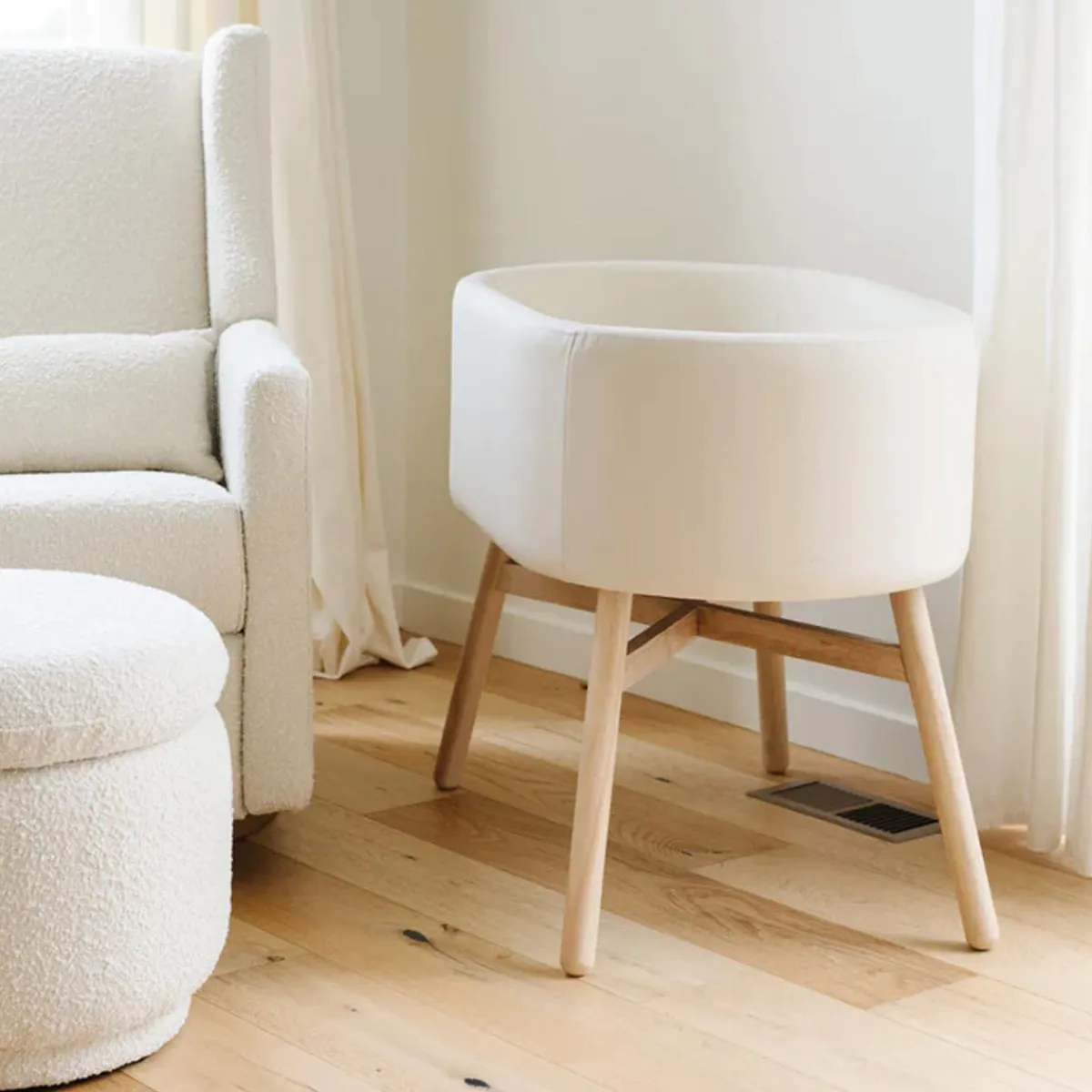 Bassinets-Babyletto x Gathre Capsule Bassinet