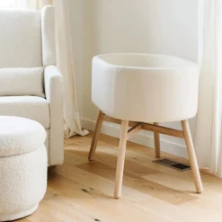 Wck Exclusive Furniture|Bassinets-Babyletto x Gathre Capsule Bassinet - Ivory