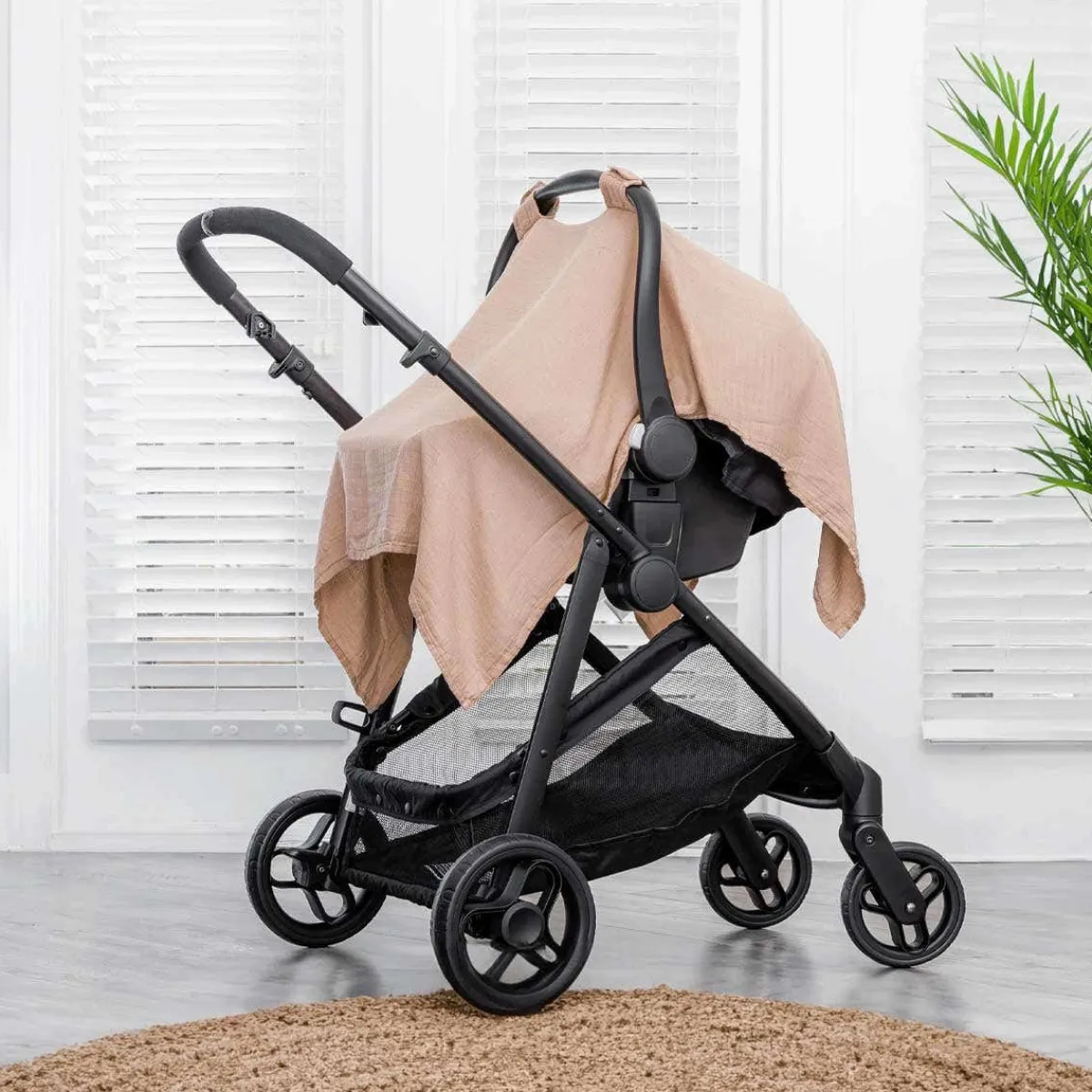 Nursing Scarves|Nursing Covers-Comfycubs Car Seat Cover