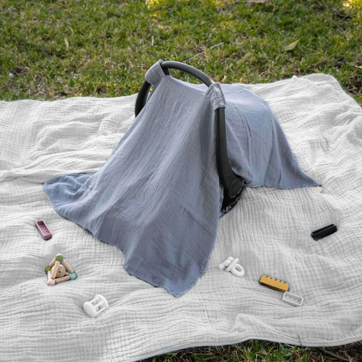 Nursing Scarves|Nursing Covers-Comfycubs Car Seat Cover