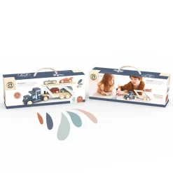 Cars + Trucks|Wooden Toys-Speedy Monkey Car Transporter