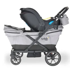 Stroller Accessories-Larktale Caravan Coupe Quad Car Seat Adapter