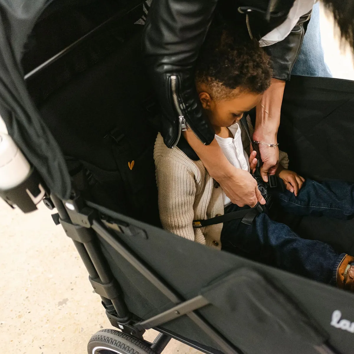 Wagons-Larktale Caravan Quad Stroller Wagon