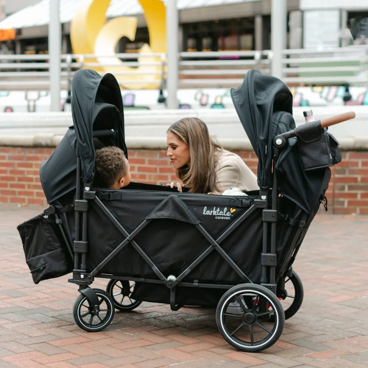 Wagons-Larktale Caravan Stroller Wagon (V3)
