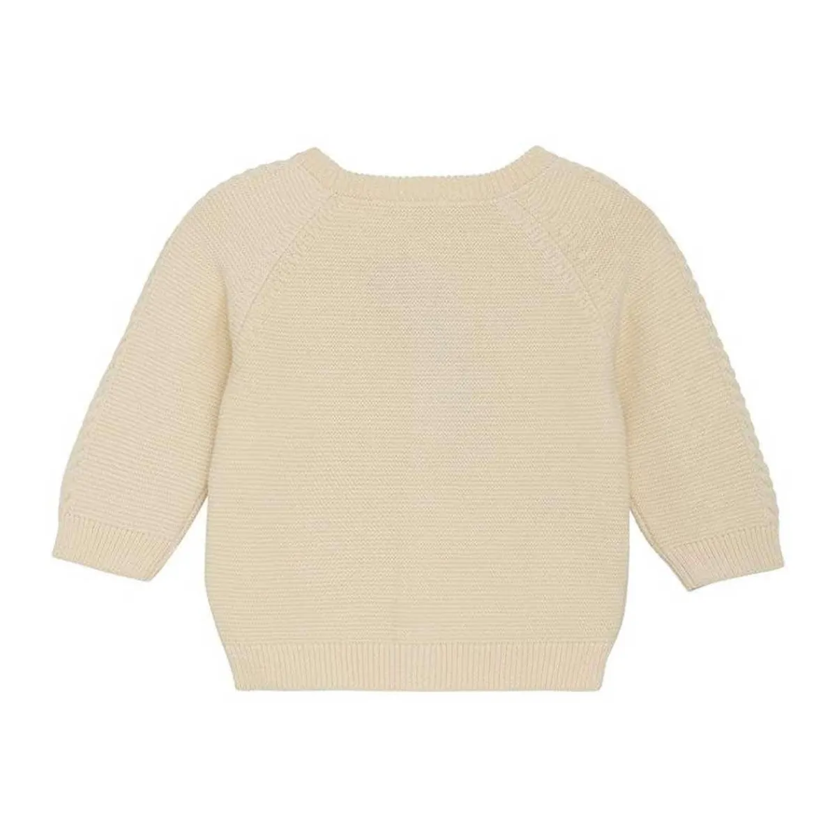 Sweaters + Jackets-Fixoni Cardigan Knit (Eggnog)