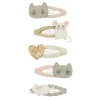 Hair Accessories-Mimi & Lula Cat & Mouse Mini Clic Clacs