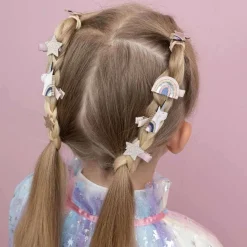 Hair Accessories-Mimi & Lula Celeste Unicorn Mini Clips