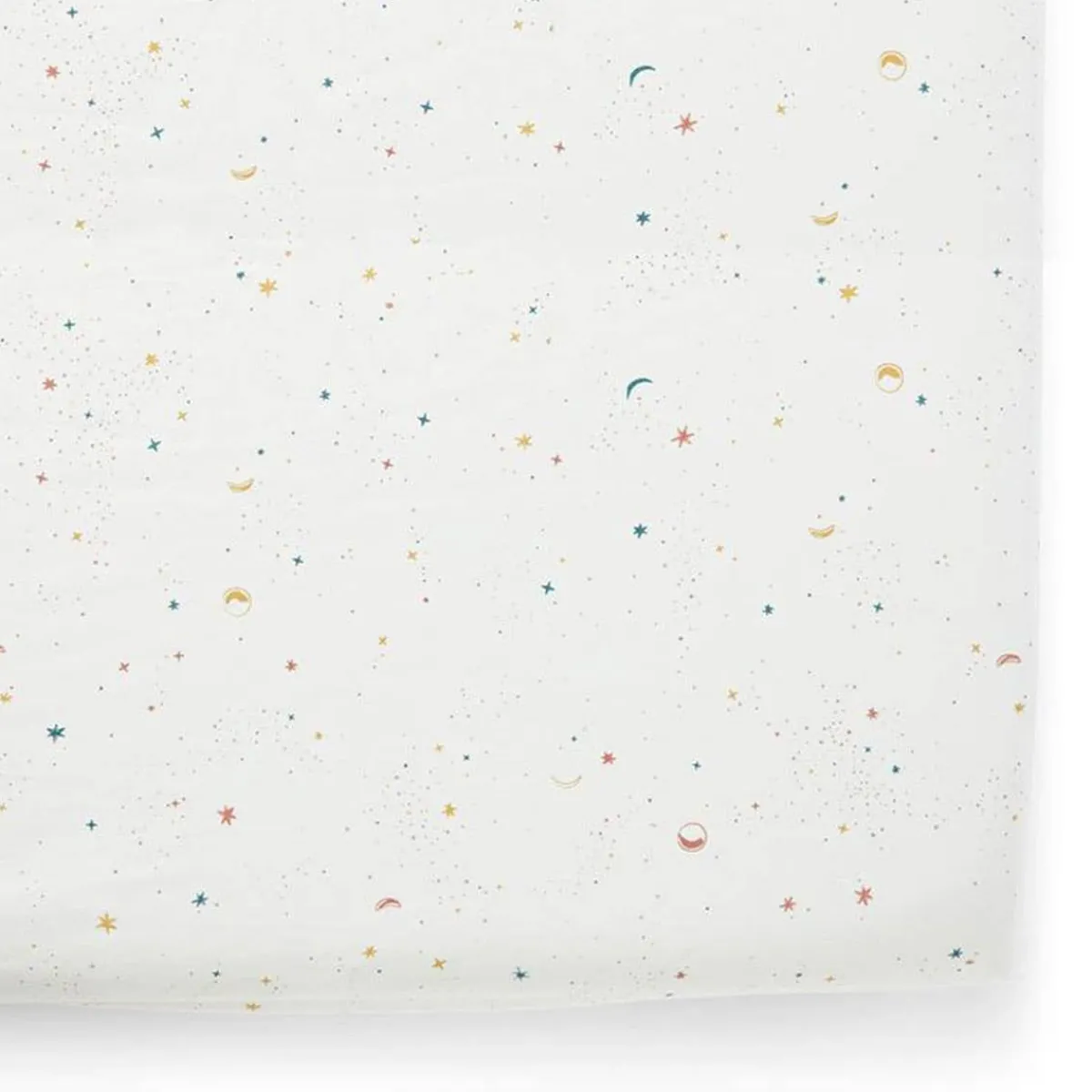 Crib Fitted Sheets-Pehr Celestial Crib Sheet