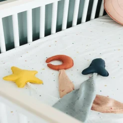 Crib Fitted Sheets-Pehr Celestial Crib Sheet