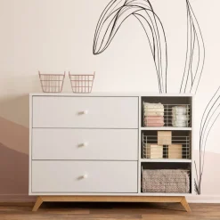Dressers-dadada Central Park 3 Drawer Dresser
