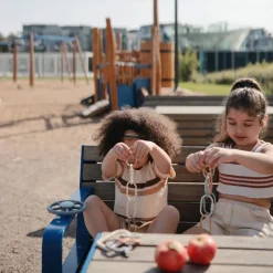 Play + Learn Toys-Mushie Chain Link Rings
