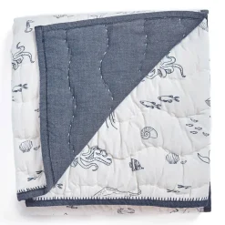 Kids Bedding|Blankets-Pehr Chambray Blanket