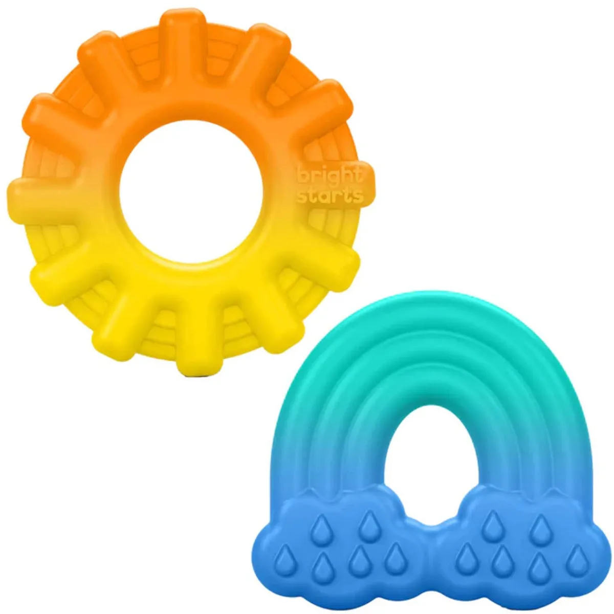 Teethers|Pacifiers + Clips-Bright Starts Chance of Smiles Teethers