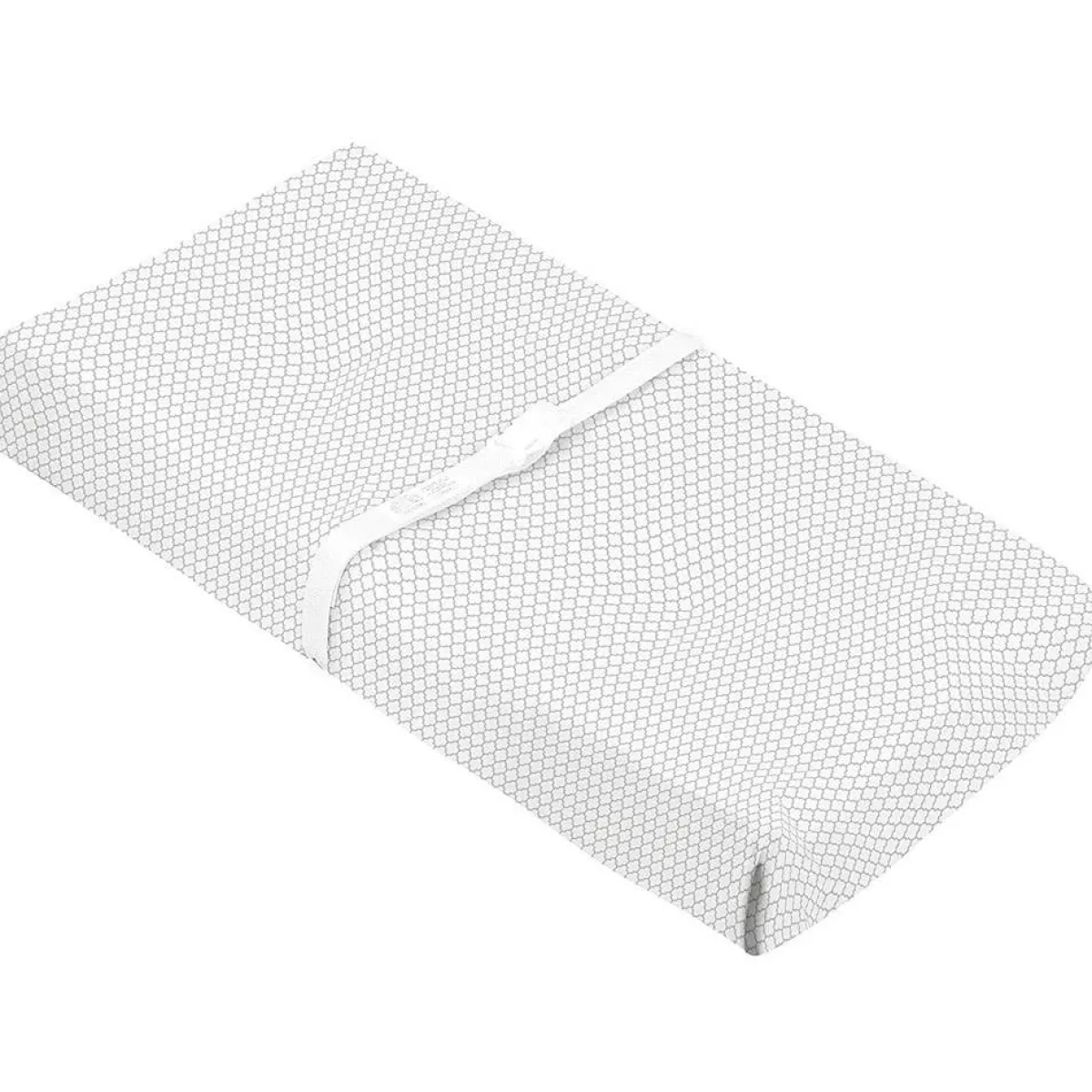 Changing Pads + Covers-Kushies Change Pad Cover Flannel with Slits (Print)