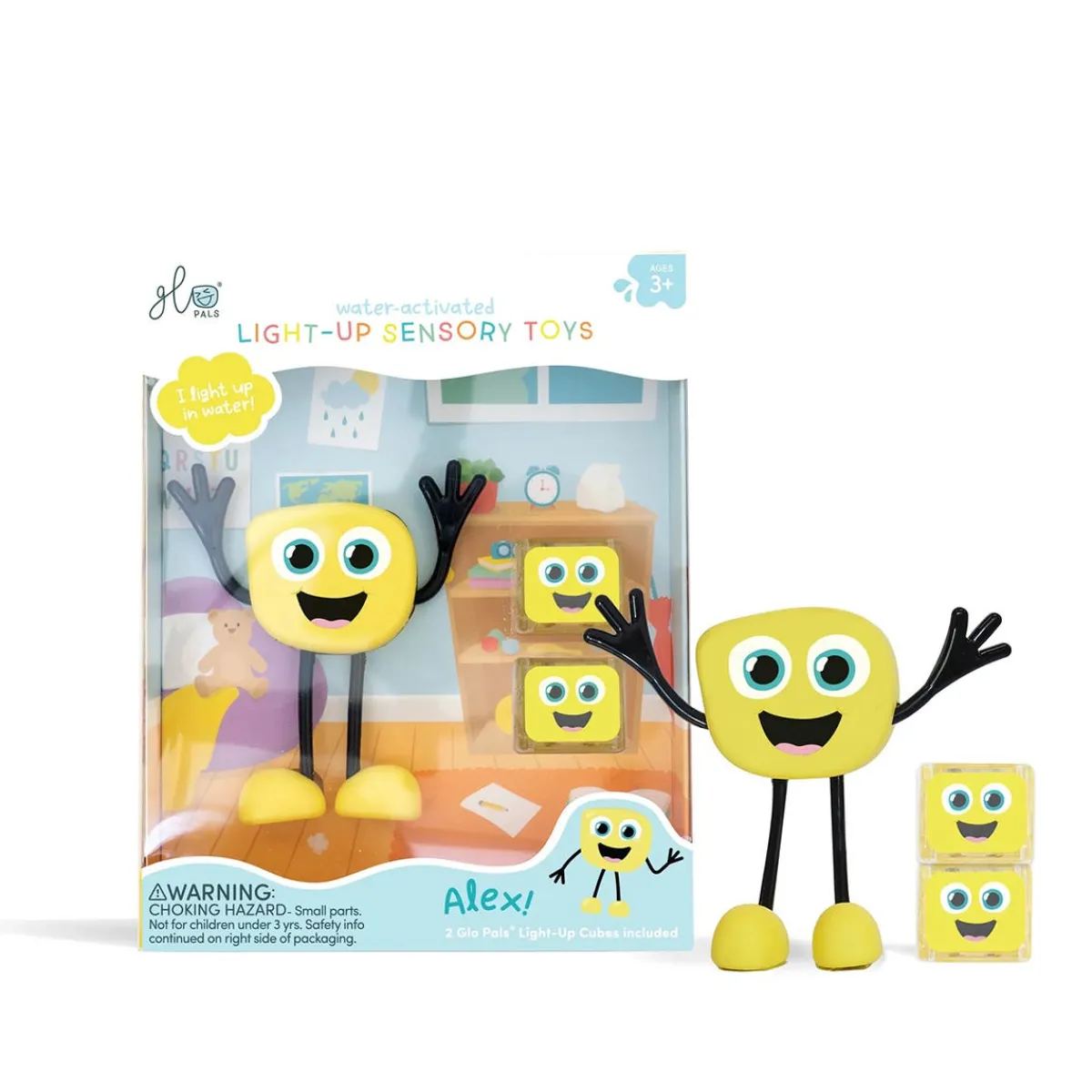 Bath Toys-Glo Pals Character