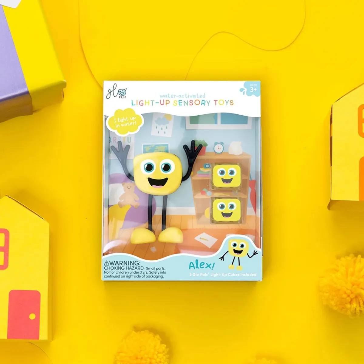 Bath Toys-Glo Pals Character