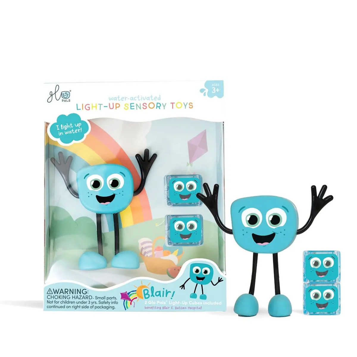 Bath Toys-Glo Pals Character