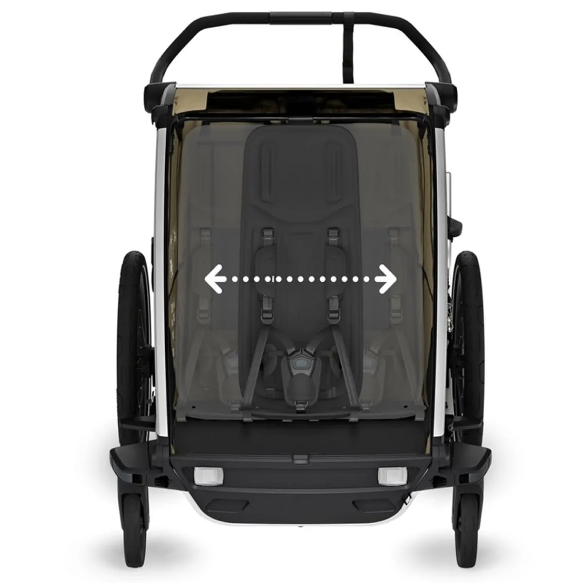 All-Terrain Strollers|Jogging Strollers-Thule Chariot Cross 2 (Double)