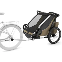 All-Terrain Strollers|Jogging Strollers-Thule Chariot Cross 2 (Double)