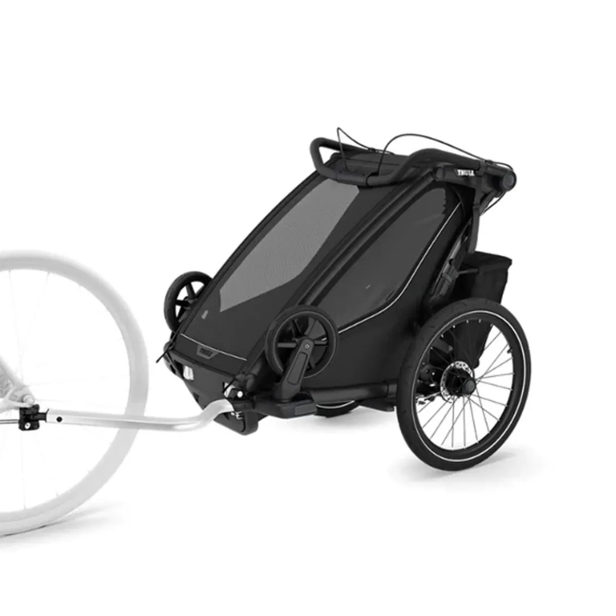 All-Terrain Strollers|Jogging Strollers-Thule Chariot Sport 2 (Single) Black