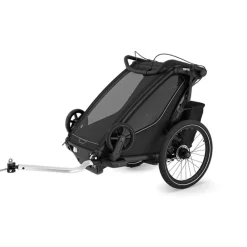 All-Terrain Strollers|Jogging Strollers-Thule Chariot Sport 2 (Single) Black